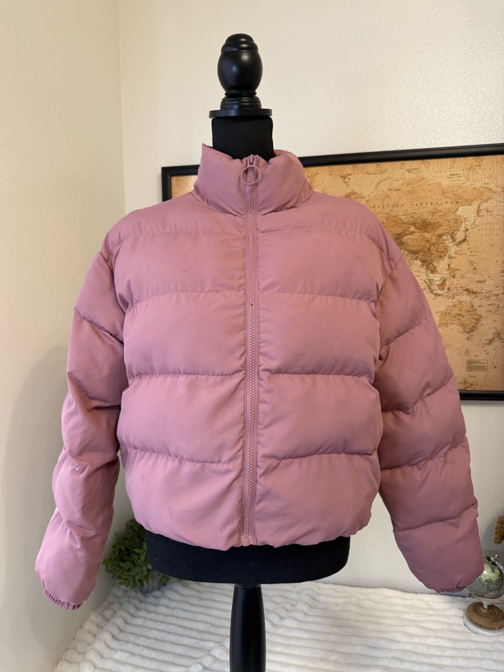 Fabletics puffer jacket size XS